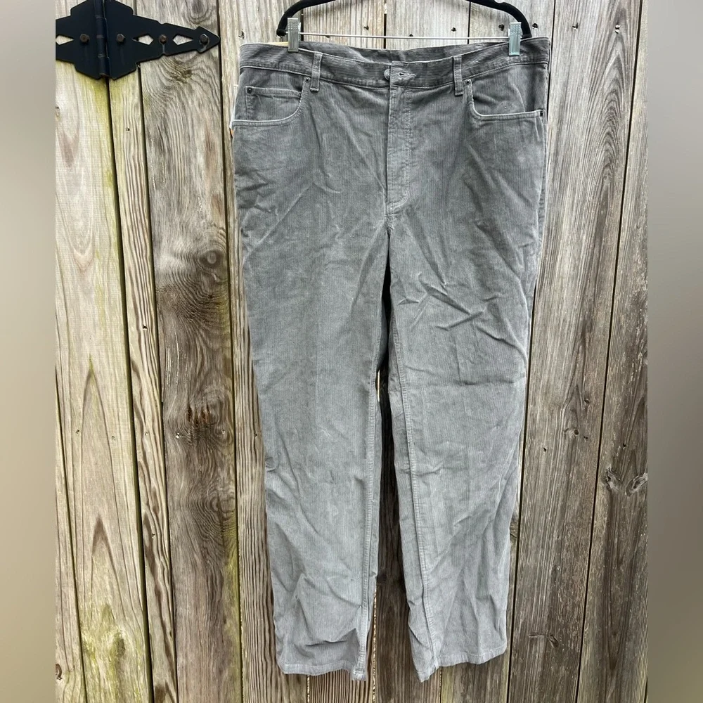 JOS. A. BANK VIP Grey Corduroy Pants Mens 40x32 NWT NEW
